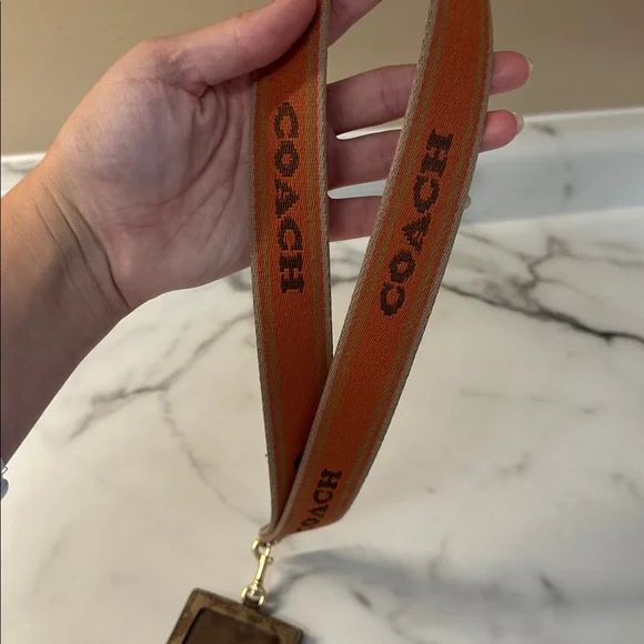 Coach Card/Key Ring - Picture 4 of 5